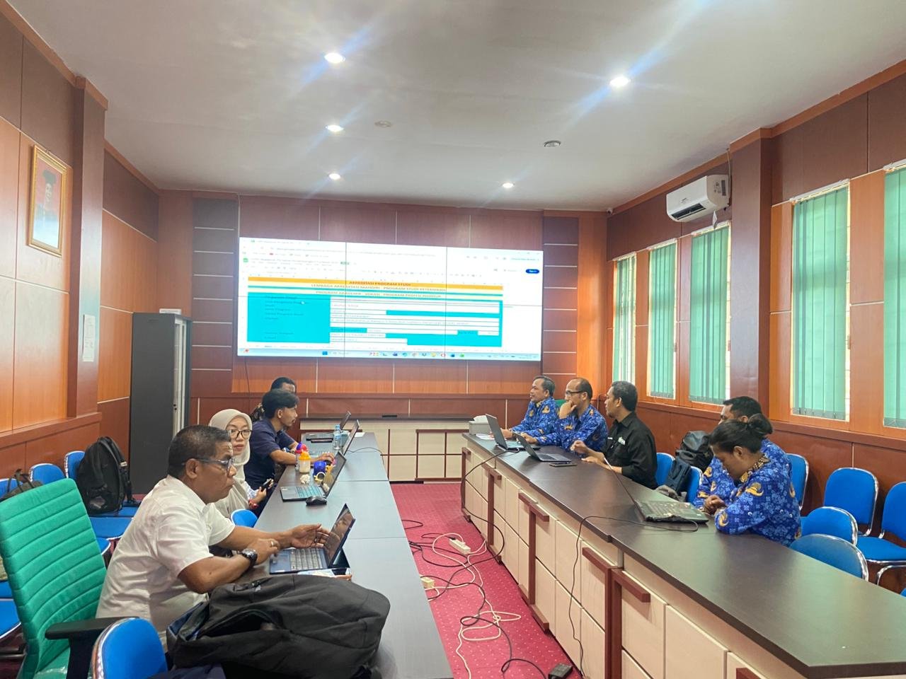 Visit internal Borang akreditasi Prodi Tambang