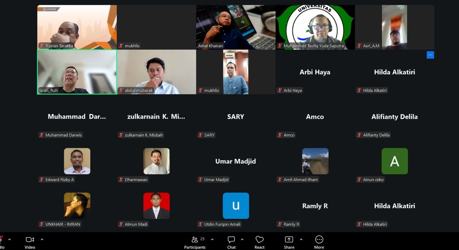 Sosialisasi by Research tahun ajaran 2026-2027 untuk Program Doktor (S3) FT-UNHAS dengan FT-UNKHAIR