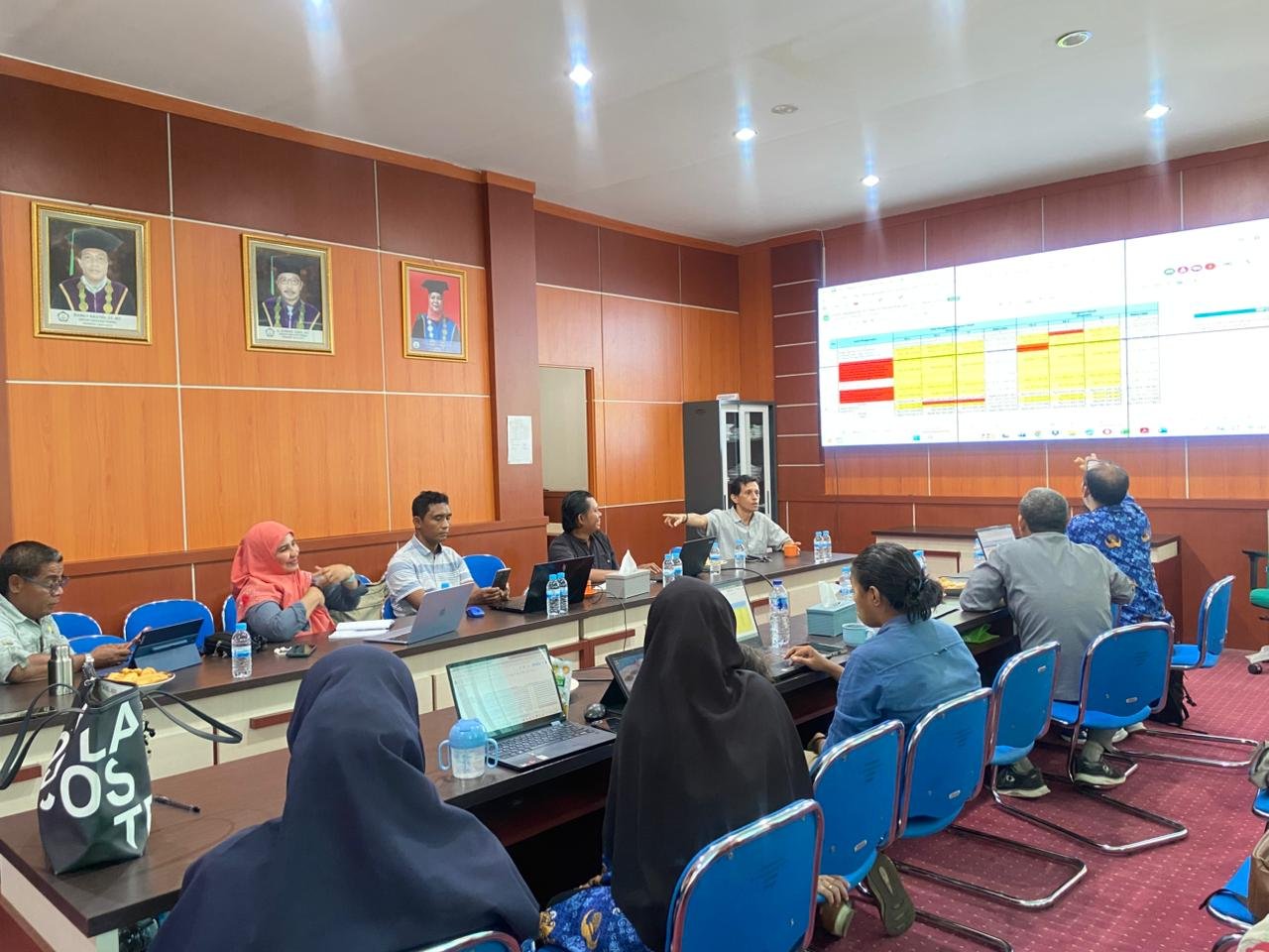 Visit internal dalam rangka simulasi penilaian serta evaluasi kelayakan submit borang akreditasi Prodi Teknik Pertambangan
