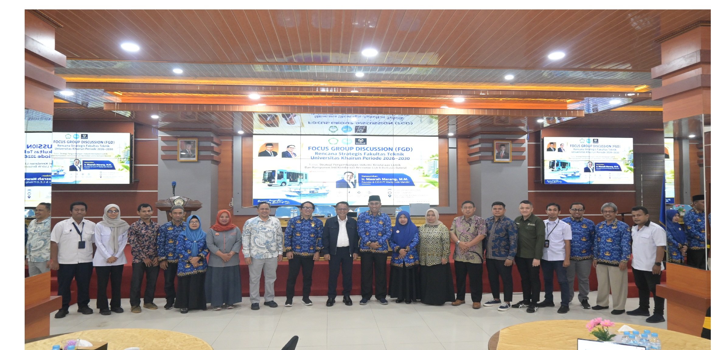 FT Unkhair Susun Renstra 2026–2030, Dorong Inovasi Teknologi Kepulauan Melalui Kendaraan Listrik